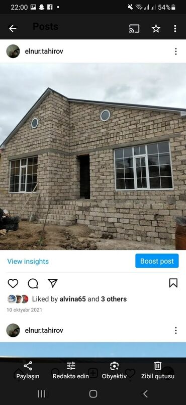 Tikinti işləri: Ev tikintisi xidməti təklif olunur. Bu xidmət müştərinin istəyinə — 3