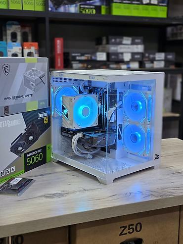 80 d: Компьютер, ядер - 10, ОЗУ 16 ГБ, Для работы, учебы, Новый, Intel Core i5, NVIDIA GeForce RTX 5060, NVMe — 2