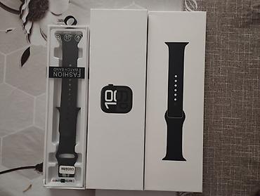 apple watch adapter: İşlənmiş, Smart saat, Apple, Sensor ekran, rəng - Qara — 1
