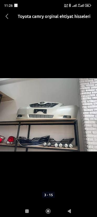 Bamperlər, buferlər: Ön, Toyota camry, 2012 il, ABŞ, Ünvandan götürmə -da lalafo.az — 7 Bamperlər, buferlər: Ön, Toyota camry, 2012 il, ABŞ, Ünvandan götürmə — 7