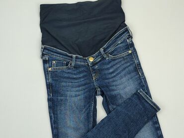 jeansy spodenki: Jeansy, River Island, M (EU 38), stan - Dobry