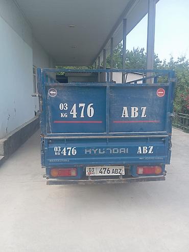 кона автомобиль: Hyundai Porter — компактный бортовой грузовик синего цвета. Основные — 3