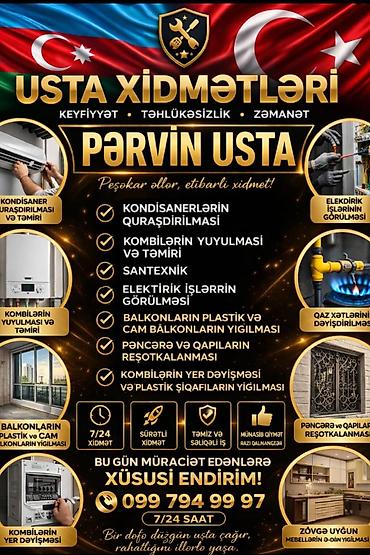 boya işi: Pərvin Usta – peşəkar usta xidmətləri Göstərilən işlər: - — 6