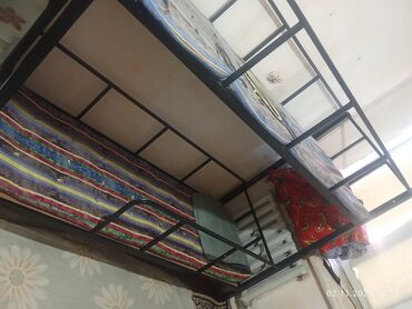 двухъярусный диван кровать: Двухъярусная металлическая кровать - Прочная сварная рама из металла