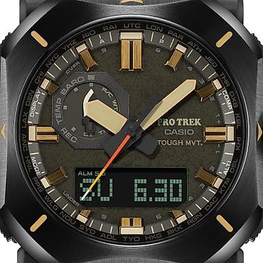 Аксессуарлар: Casio Pro Trek PRW-6900Y-3 — это премиальные мужские наручные часы из — 2