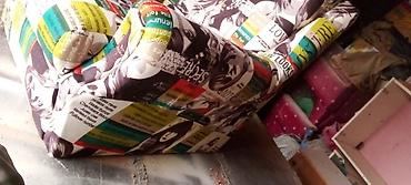 decije igraliste cena: Fotelja sa naslonom i rukonaslonima – pop-art/retro dizajn - Model — 3