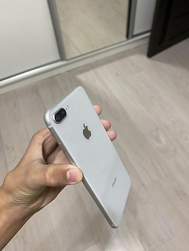 pixel 4: IPhone 8 Plus, Б/у, 64 ГБ, Серебристый, Кабель, 76 % — 1