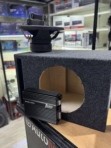 фреза для мотоблока: Комплект автозвука AMP MASS Состав: - Сабвуфер AMP MASS 500 12D2 V2 — 7