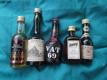 Ostali predmeti za umetnost i kolekcionarstvo: Reklamne flašice mini bottles unučići čokanji fraklići 5. Kao sa slika — 7