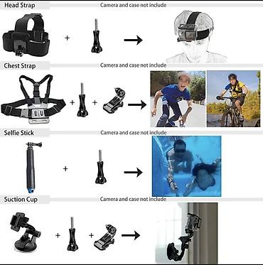 Другие аксессуары для фото/видео: Продаю Набор аксессуаров для экшн-камер GoPro 9 10 11 12 — 6