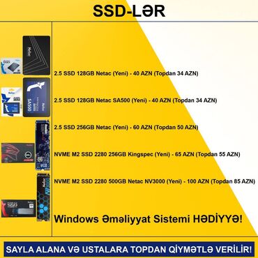 SSD diskləri: SSD-lər” SAYLA ALANA VƏ USTALARA TOPDAN QİYMƏTLƏ VERİLİR! ⭐2.5 SSD -da lalafo.az — 2 SSD diskləri: SSD-lər” SAYLA ALANA VƏ USTALARA TOPDAN QİYMƏTLƏ VERİLİR! ⭐2.5 SSD — 2