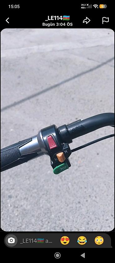 elektro maped: Electric bike 55-60 sürət heçbir problemi yoxdur 1-2-3 skorus arxa — 3
