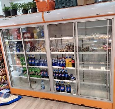 Холодильное оборудование: Dörd qapılı kommersiya soyuducu vitrin - Tip: Şüşə qapılı, üfüqi — 1