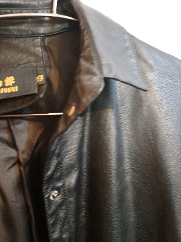 кожа куртка: Женская куртка 3XL (EU 46), 4XL (EU 48), 5XL (EU 50), цвет - Черный