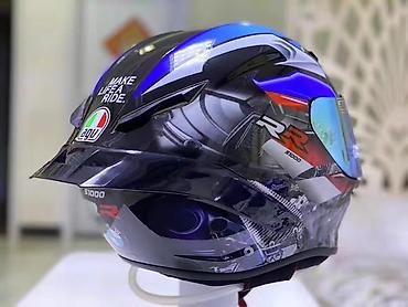 мото шлем: AGV Replika L Razmer. Yenidir Pakofkada.BMV DİZAYN ÜSLUBUNDA Moto kask — 2