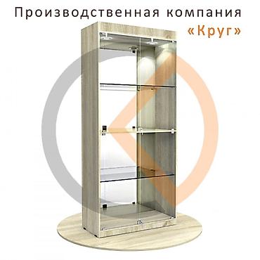 Витрины: Витрина Для телефонов и их аксессуаров, С подсветкой, 210 см * 90 см * 30 см, Новый — 8
