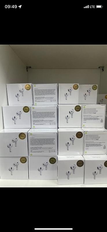 Аудиотехника: Беспроводные наушники-вкладыши Apple AirPods (поколение с укороченной — 6