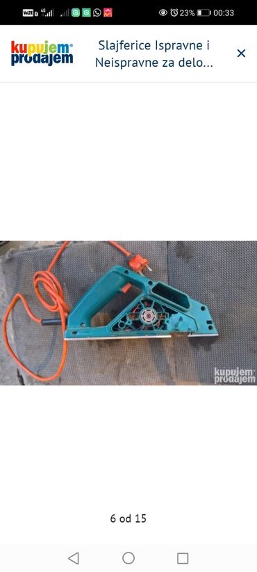 Električne polirke: Slajferice Ispravne i Neispravne za delove 1. Black&Decker KA88 na lalafo.rs — 6 Električne polirke: Slajferice Ispravne i Neispravne za delove 1. Black&Decker KA88 — 6