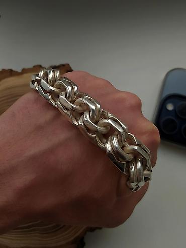 Серебряные цепочки: Цепочка, Бисмарк, Проба 925, Мужские, Новый at lalafo.kg — 13 Серебряные цепочки: Цепочка, Бисмарк, Проба 925, Мужские, Новый — 13