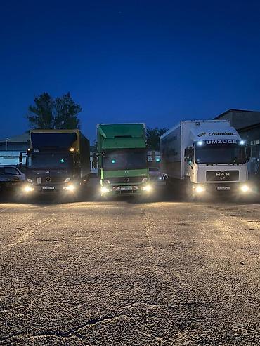 atego: Грузоперевозки на тентах и фургонах (Mercedes Atego, MAN) - Автопарк — 1