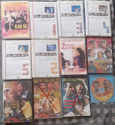 Kasete, CD i DVD: Kolekcija originalnih DVD izdanja domaćih filmova i serija - Filmovi — 4