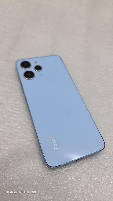 note 2: Redmi, Redmi Note 12, Б/у, 128 ГБ, цвет - Голубой, 2 SIM — 8