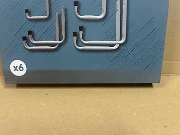 Ostali alati i mašine: Set zidnih kuka za teške terete – Auchan, 6 komada - Asortiman — 5