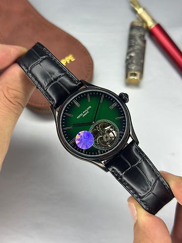 Aksesuarlar: Yeni, Qol saatı, Patek Phillipe, rəng - Qara — 5