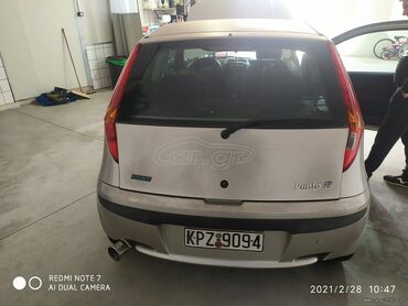 Μεταχειρισμένα Αυτοκίνητα: Fiat Punto: 1.2 l. | 2000 έ. | 190000 km. Κουπέ