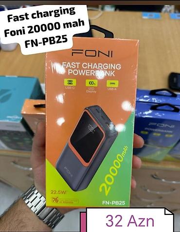 iphone x qutu: Powerbank 20000 mAh, Yeni — 10