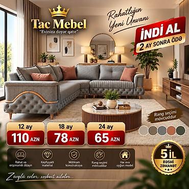 Divanlar: Divan, Yeni, Açılmayan, Bazasız, Parça, Ünvana pulsuz çatdırılma — 5