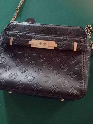 guess neseser: Torba za rame, Guess, Materijal: Koža