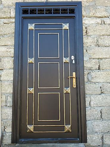 Təmir və tikinti: Metal qapılar – fərqli modellər - Material: qalın divarlı metal — 3