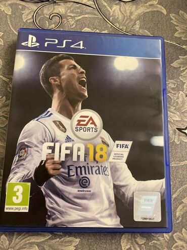 fifa 24 ikinci el: FİFA 18 Ps4 üçün. 📌Tam orginal-dır! 📌Cızığsız! 📌Promo Codu istifadə