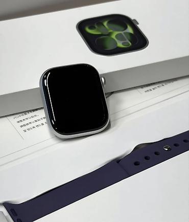 Smart saatlar: 540 AZN 💰 ⌚ Apple Watch Series 11 / 46mm Silver ✨ Tam ideal — 1
