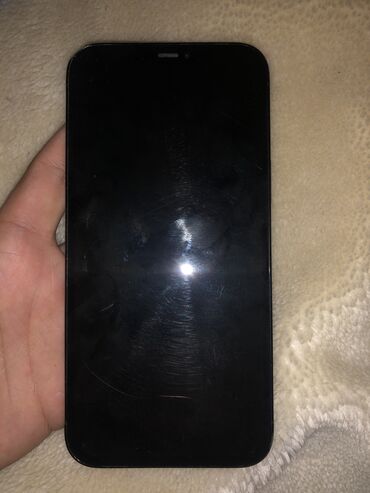 azerbaycan iphone 12 pro max: IPhone 12 Pro Max, 256 GB, Pacific Blue, Qırıq, Face ID
