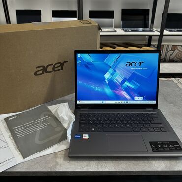 Ноутбуки и нетбуки: Трансформер, Acer, 16 ГБ ОЗУ, Intel Core i5, 14 ", Новый, Для работы, учебы, память SSD