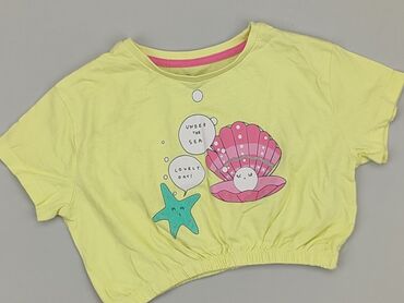 crop top dla dziewczynek: Top, Little kids, 3-4 years, 98-104 cm, condition - Good