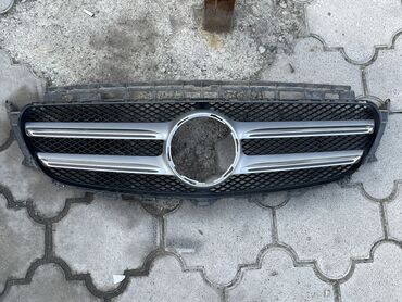эмблема на мерс: Решетка радиатора Mercedes-Benz 2018 г., Б/у, Оригинал, Германия