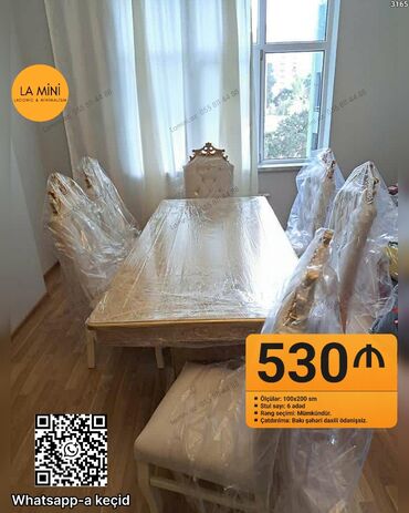 школьные парты и стулья: Прямоугольный стол, Для гостиной, 6 персон, Нераскладной