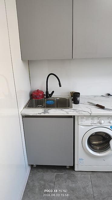 2 bedroom: 2 комнаты, Дордой Плаза ТРЦ Собственник, С подселением, С мебелью частично — 4