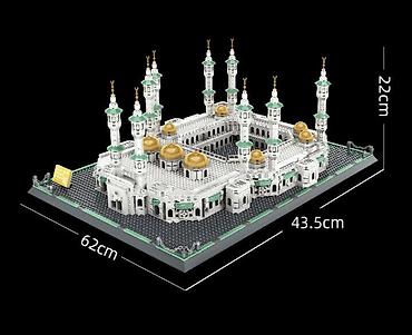 Оюнчуктар: Конструктор Great Mosque of Mecca, набор для сборки модели Великой — 3