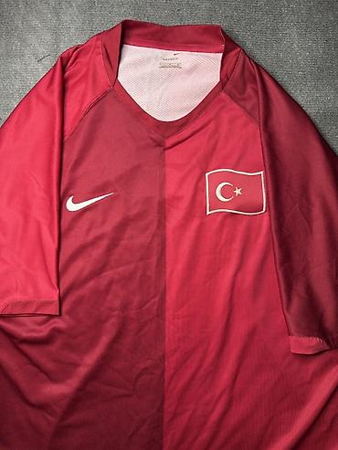 Futbolkalar: Futbolka, Nike, L, rəng - Qırmızı — 2