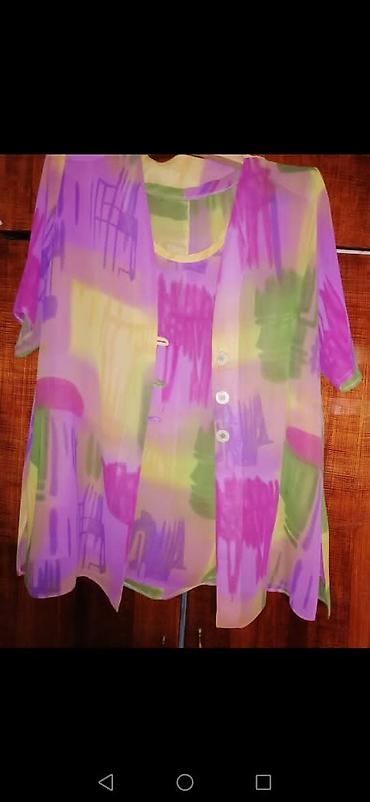 Блузки: Блузки,туники,двойки,кофты. Состояние новых и б/у. Размер большой от at lalafo.kg — 7 Блузки: Блузки,туники,двойки,кофты. Состояние новых и б/у. Размер большой от — 7