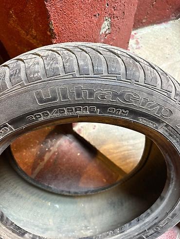 qiş tekeri: Goodyear UltraGrip təkər - Ölçü: 205/55 R16 - Yük/sürət indeksi: 91H — 1