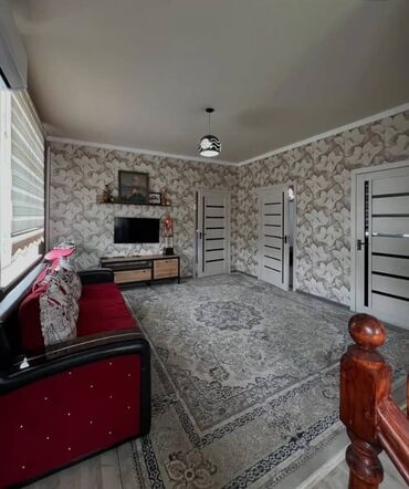 Долгосрочная аренда домов: Сдается частный дом особняк, в районе АК ТИЛЕКА, 8 комнат. Чистый — 7