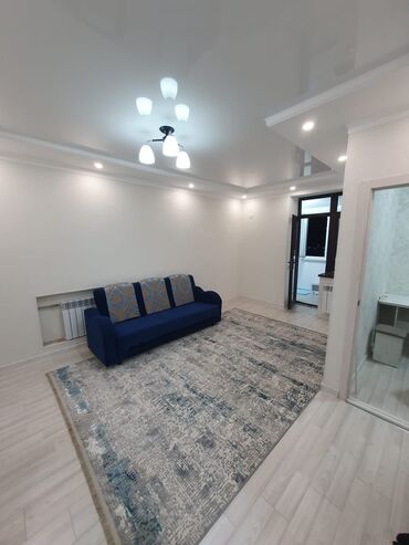 кызыл кия квартира: 1 комната, 30 м², 104 серия, 2 этаж, Евроремонт