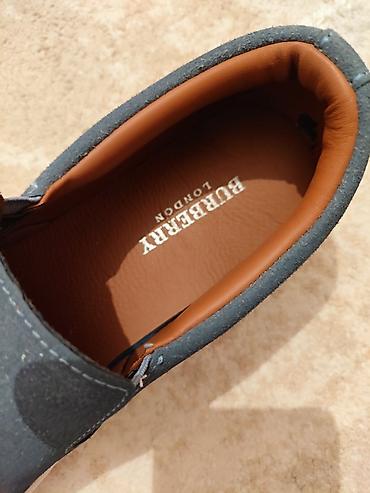 nabuk: Burberry, Ölçü: 39, rəng - Mavi, Yeni — 2