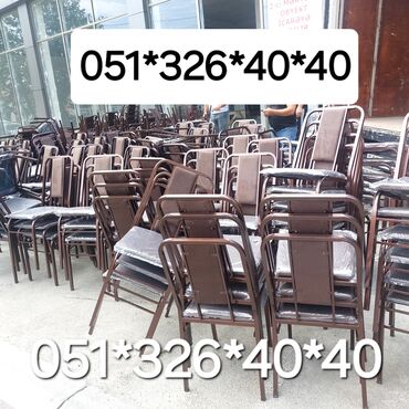 Bağ, çöl oturacaqları: Yeni, Sadə stul, Metal, Azərbaycan -da lalafo.az — 6 Bağ, çöl oturacaqları: Yeni, Sadə stul, Metal, Azərbaycan — 6