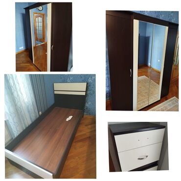 Yataq otağı dəstləri: 1 çarpayı➕2 dolab➕1 tumboçka👇Qiyməti:*250* man. Ünvan:Badamdar/35/90